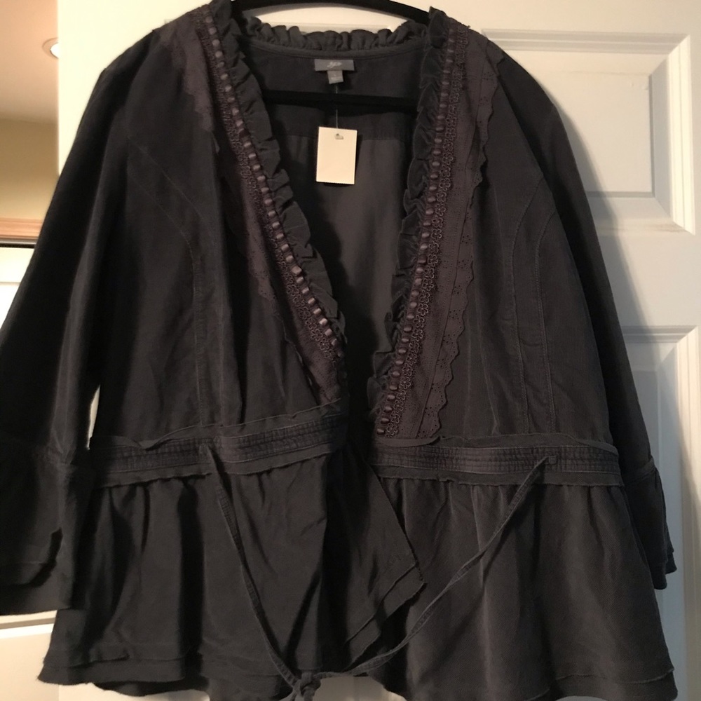 Corduroy, wrap top